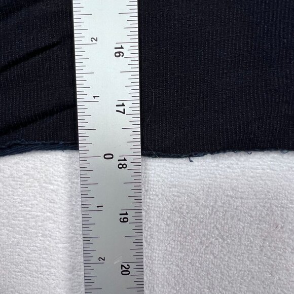 MONROW Long-Sleeve Hooded Cropped Sweater Navy Lounge Med Smiley Face Thermal - Picture 10 of 11